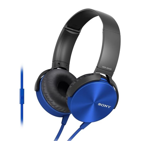 Sony Extra Bass MDR-XB450AP On-Ear Wired Headphones