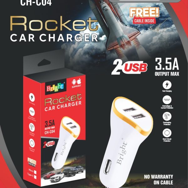 Rocket Car Charger