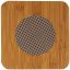 Bamboo Wood Coasters Square Shape Heat Resistant Pad