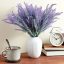 TIED RIBBONS Set of 4 Artificial Lavender Flowers Plant (Lavender, 32 cm)