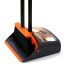 TreeLen Dust Pan and Upright Stand Up Broom Combo Set with 54'' Long Handle