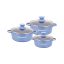 Wonderchef Granite Die-Cast Non-Stick 6-Piece Casserole Set